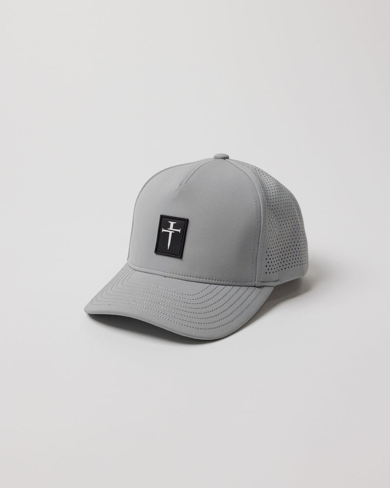 Perforated Hat - Grey