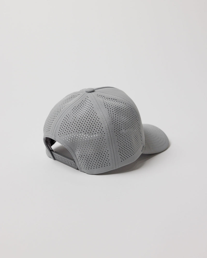 Perforated Hat - Grey