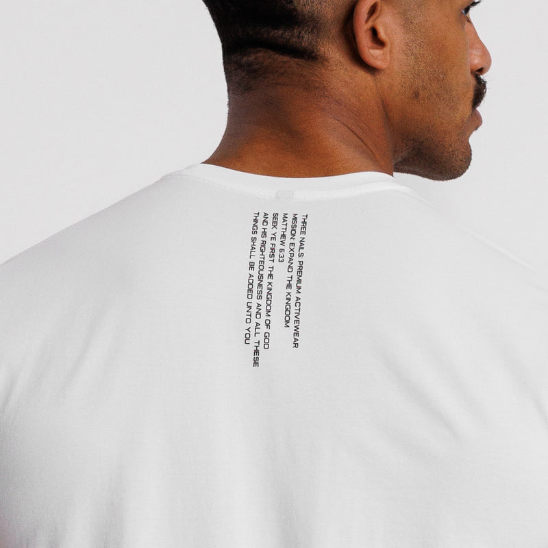 Mission Tee - White